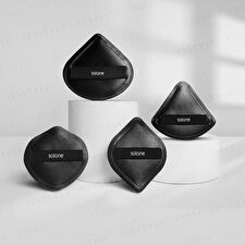 Elastic Souffle Makeup Puff - FC04 - Diamond Shaped - Black