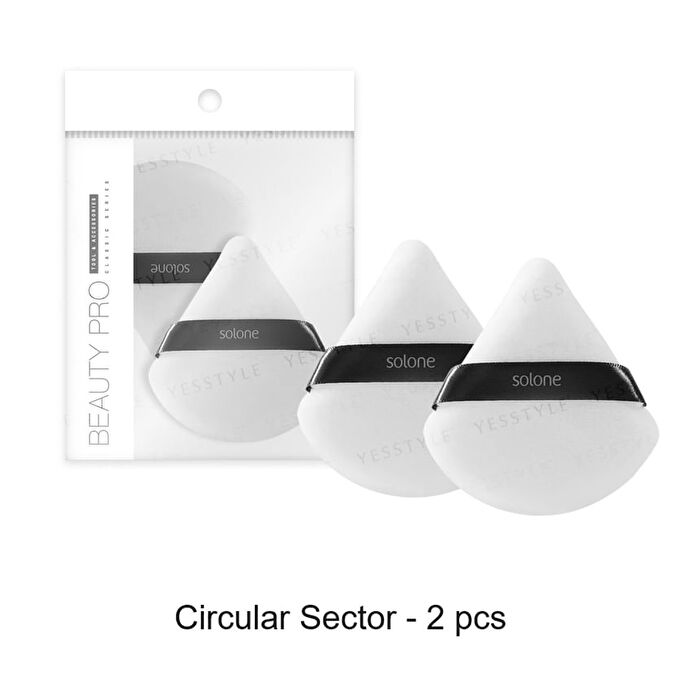 Exclusive Loose Powder Puff - Circular Sector - 2 pcs