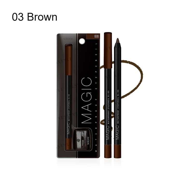 Magic Waterproof Eye Pencil - 01 Black