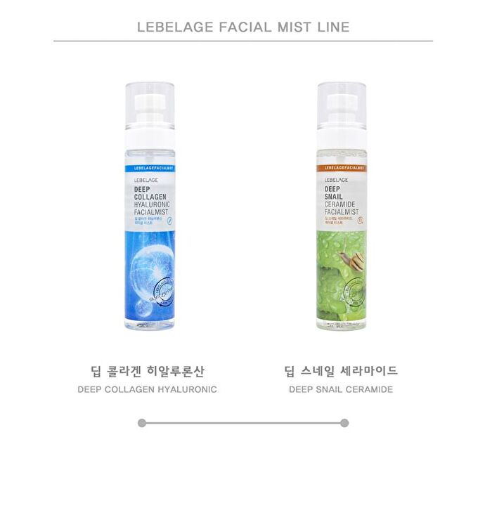 Facial Mist - 3 Types - Deep Snail Ceramide