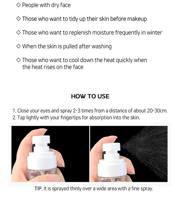 Facial Mist - 3 Types - Deep Snail Ceramide