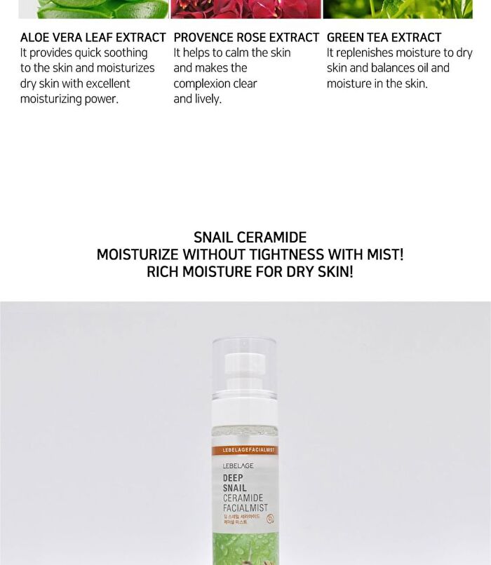 Facial Mist - 3 Types - Deep Cica