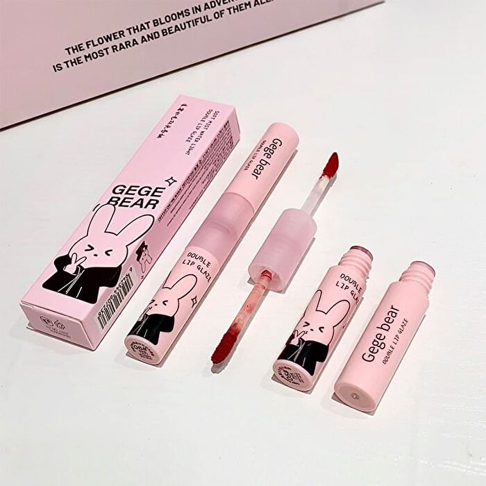 Rabbit Edition Dual-Ended Watery Lip Gloss - (4-6) - #05