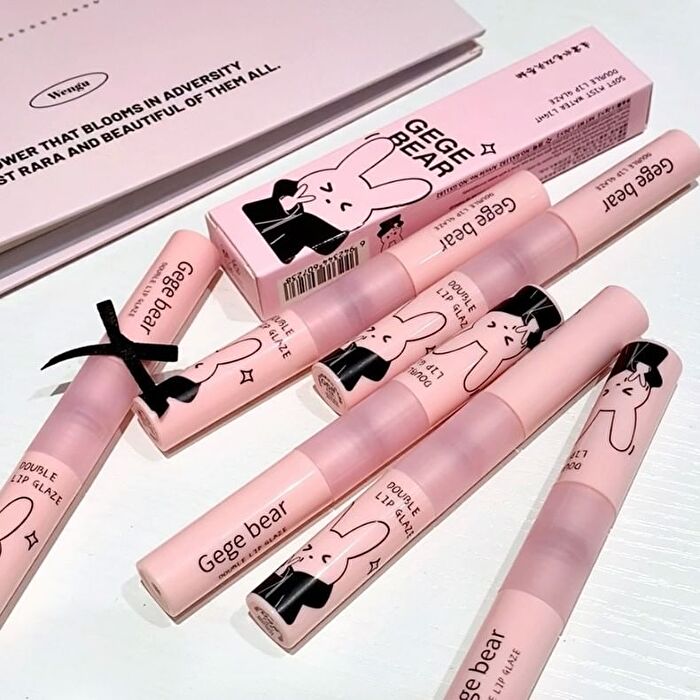 Rabbit Edition Dual-Ended Watery Lip Gloss - (4-6) - #05