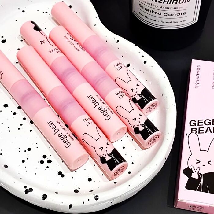 Rabbit Edition Dual-Ended Watery Lip Gloss - (4-6) - #05