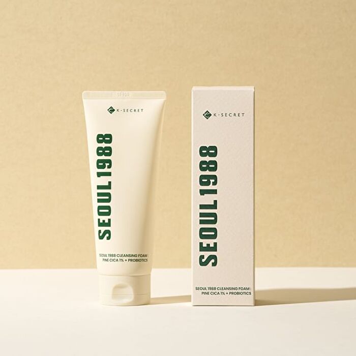 Ksecret SEOUL 1988 Cleansing Foam : Pine Cica 1% + Probiotics - 150ml