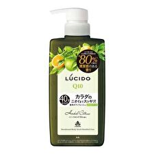 Mandom Lucido Q10 Medicated Deodorant Body Wash Herbal Citrus - 450ml