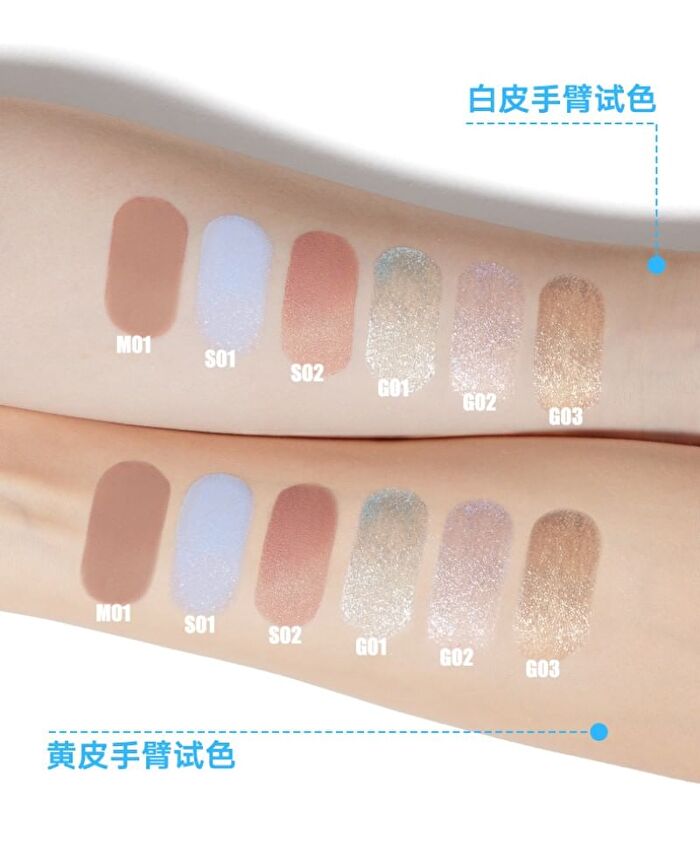 Sporty Series Liquid Eyeshadow - 3 Colors - #S02 Pink Challenge - 3g