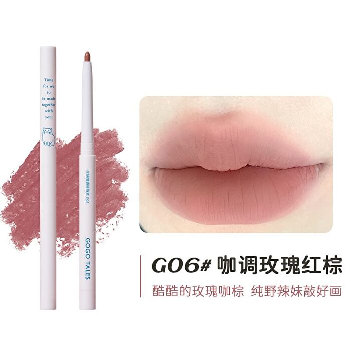 Gogo Tales Velvet Lipliner (4-6) - #G06 - 0.35g