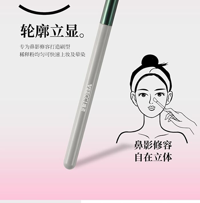 Veecci Soft Makeup Brush - 5 Types - 02# Eyeshadow Brush - 1pc