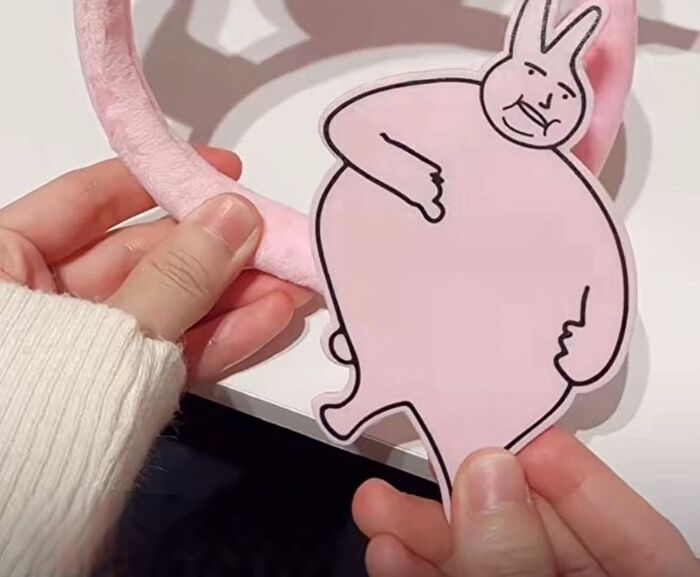 Hand Mirror My Friend Rabbit Limited Edition - 1pc
