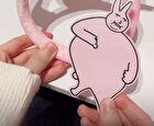Hand Mirror My Friend Rabbit Limited Edition - 1pc