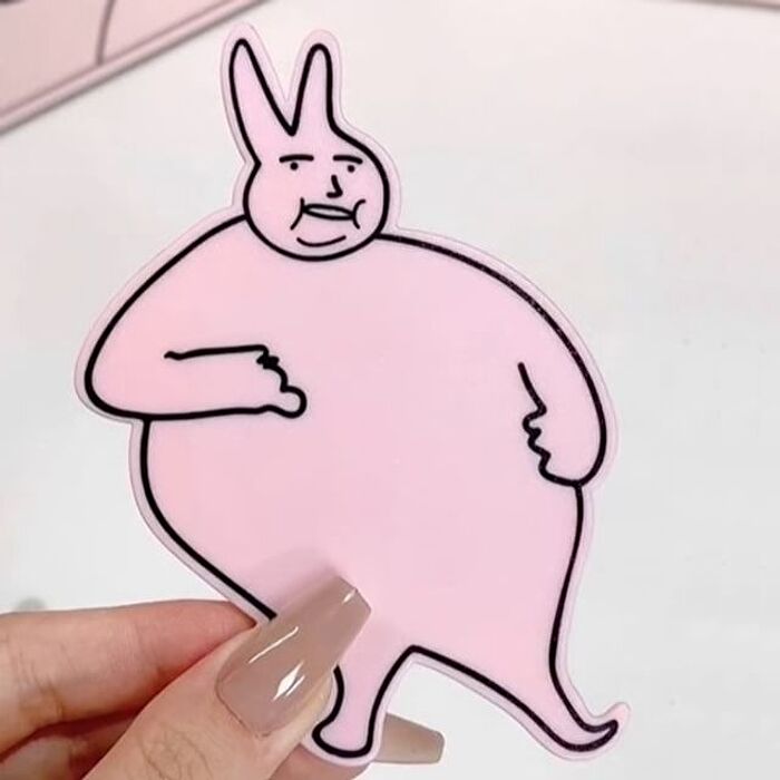 Hand Mirror My Friend Rabbit Limited Edition - 1pc