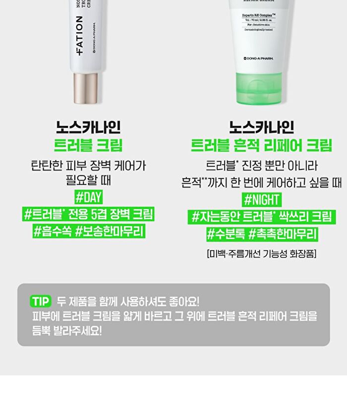 Fation Nosca9 Trouble Toning Repair Cream - 70ml