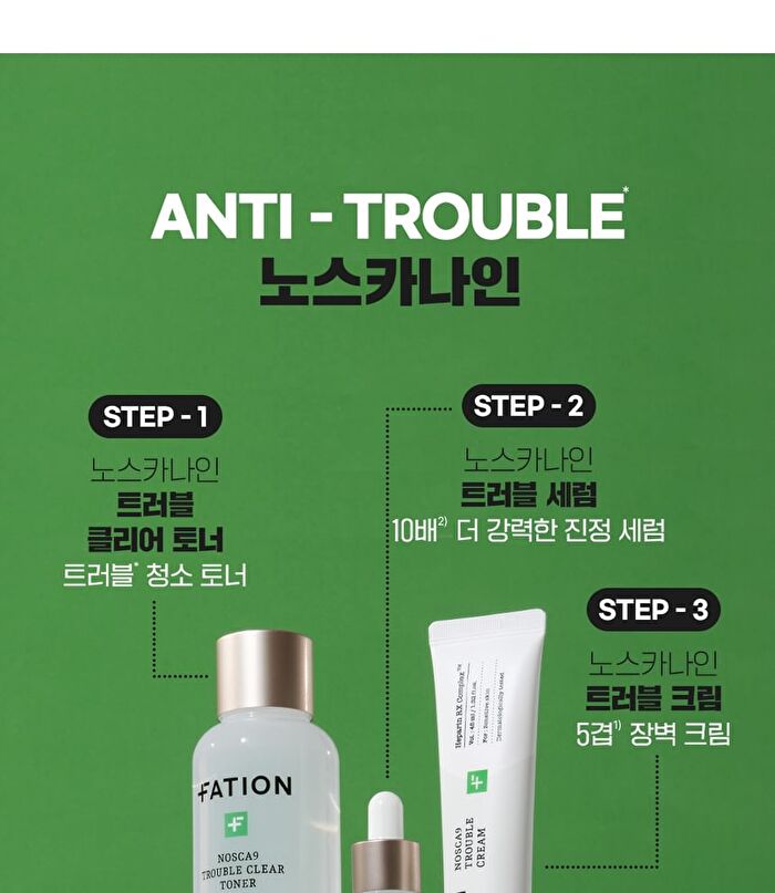 Fation Nosca9 Trouble Cream - 45ml