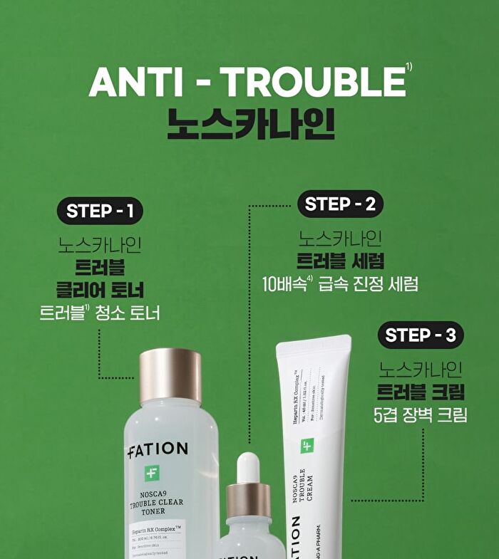 Fation Nosca9 Trouble Clear Toner - 200ml