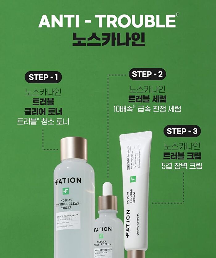 Fation Nosca9 Trouble Cleansing Foam - 150ml