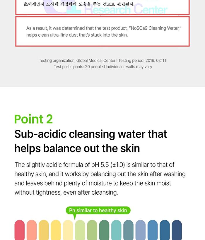 Fation Nosca9 Cleansing Water - 500ml