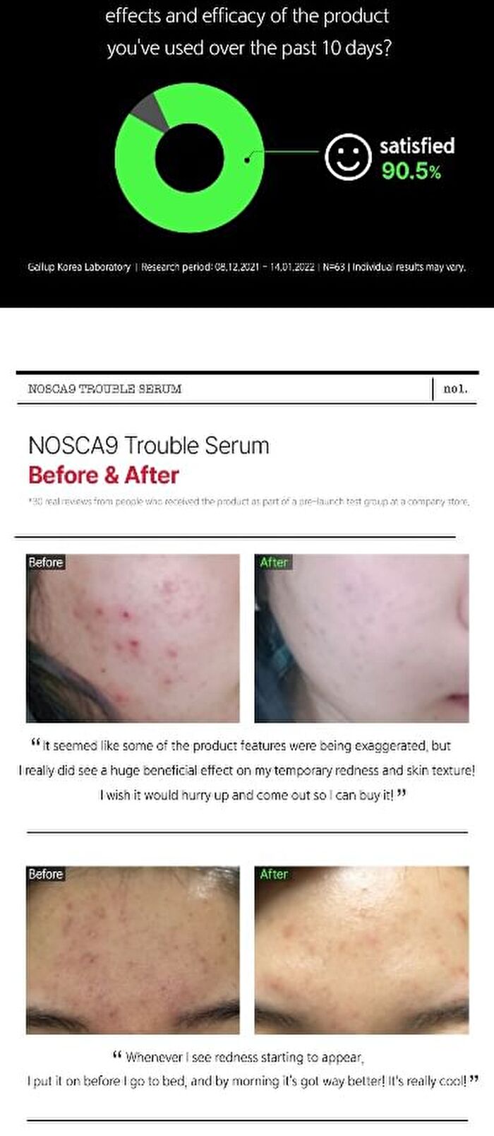 Fation Nosca9 Trouble Serum - 30ml
