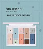 Casual Denim 10-Color Eyeshadow Palette - 3 Types - 103# Hot Cowboy - 16g