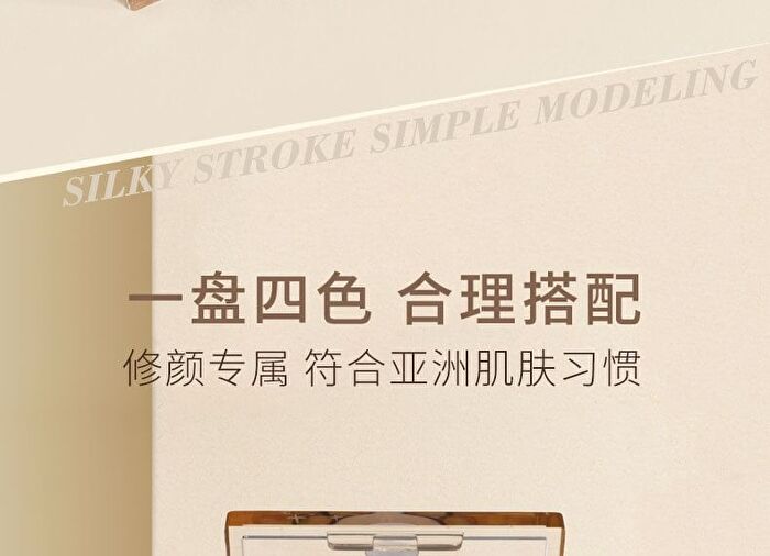 Natural Shaping 3D Highlight & Contouring Palette - 2 Types - 01# Fair - 6g