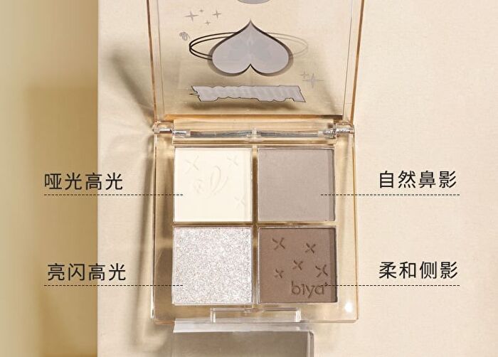Natural Shaping 3D Highlight & Contouring Palette - 2 Types - 01# Fair - 6g