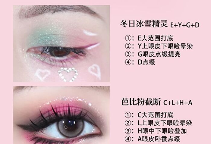 Dream Ballet 12-color Eyeshadow Palette - 3 Types - 101# Sweetheart Candy Jar - 6.6g