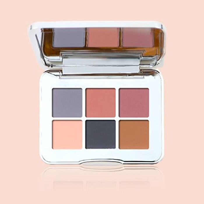 Shedella Future Tech 6 Shades Eyeshadow Palette - Starry Midnight - #FT02