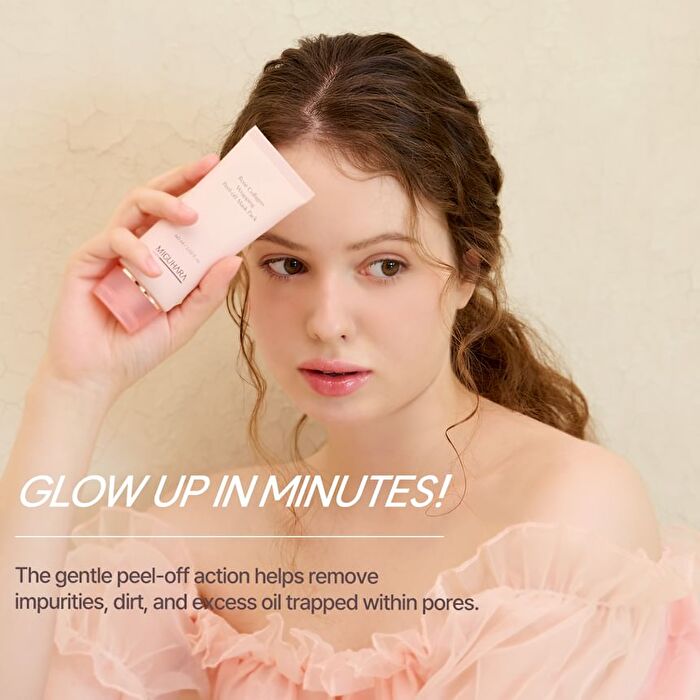 Miguhara Rose Collagen Wrapping Peel-off Mask Pack - 60ml