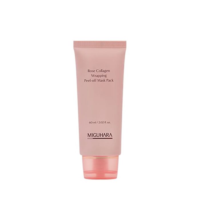 Miguhara Rose Collagen Wrapping Peel-off Mask Pack - 60ml