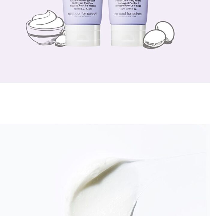 too cool for school Egg-Ssential Skincare Mini Set - 2024 Version - 4 pcs