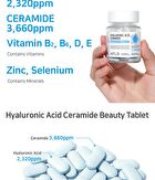 Aplb Hyaluronic Acid Ceramide Beauty Tablet - 500mg x 30 tablets