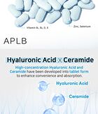 Aplb Hyaluronic Acid Ceramide Beauty Tablet - 500mg x 30 tablets