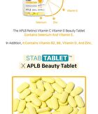 Aplb Retinol Vitamin C Vitamin E Beauty Tablet - 500mg x 30 tablets