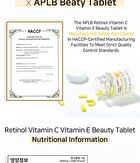 Aplb Retinol Vitamin C Vitamin E Beauty Tablet - 500mg x 30 tablets