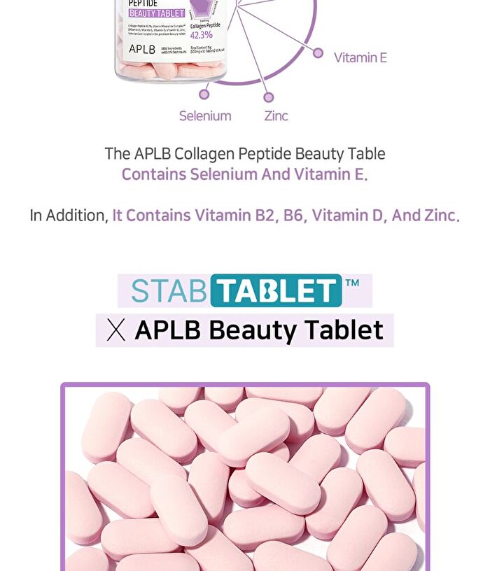 Aplb Collagen Peptide Beauty Tablet - 500mg x 30 tablets