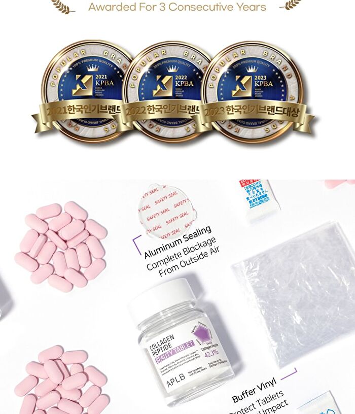 Aplb Collagen Peptide Beauty Tablet - 500mg x 30 tablets