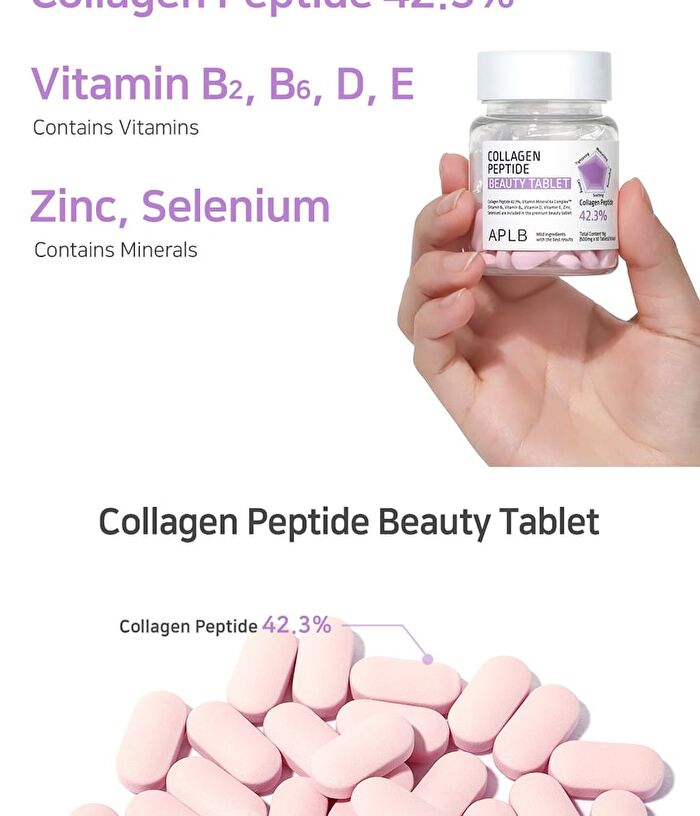 Aplb Collagen Peptide Beauty Tablet - 500mg x 30 tablets