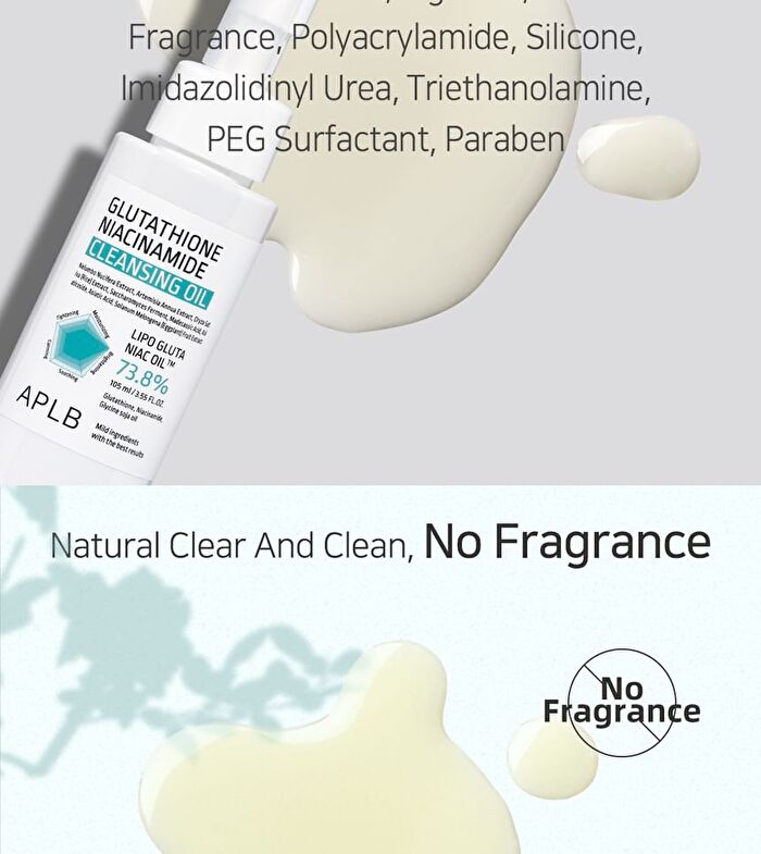Aplb Glutathione Niacinamide Cleansing Oil - 105ml