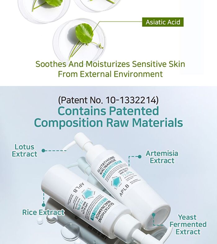 Aplb Glutathione Niacinamide Cleansing Oil - 105ml