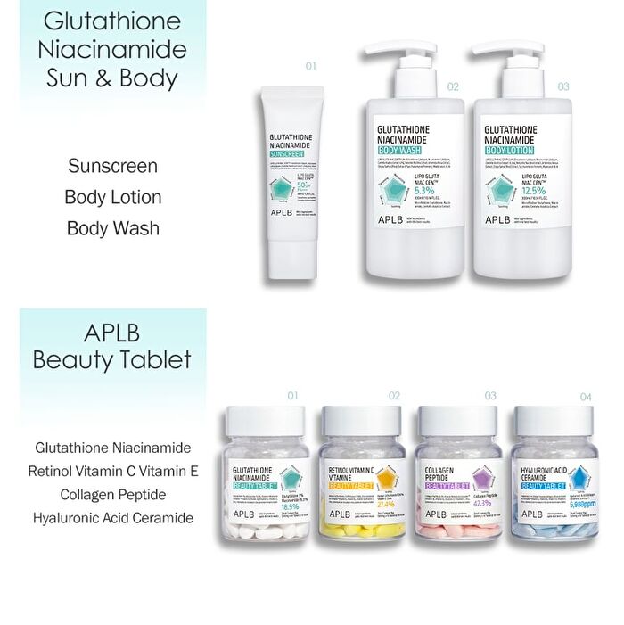 Aplb Glutathione Niacinamide Cleansing Oil - 105ml