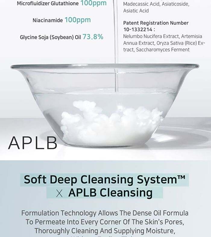 Aplb Glutathione Niacinamide Cleansing Oil - 105ml