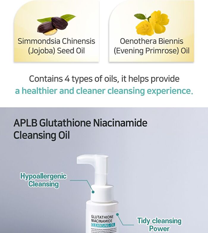 Aplb Glutathione Niacinamide Cleansing Oil - 105ml