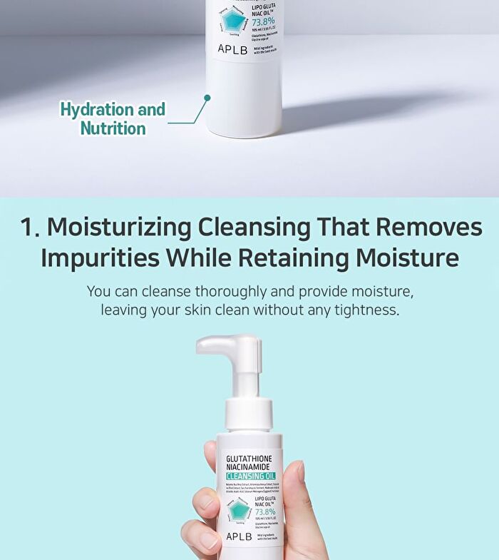 Aplb Glutathione Niacinamide Cleansing Oil - 105ml