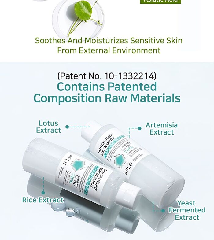Aplb Glutathione Niacinamide Cleansing Water - 160ml