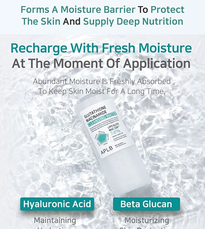 Aplb Glutathione Niacinamide Cleansing Water - 160ml