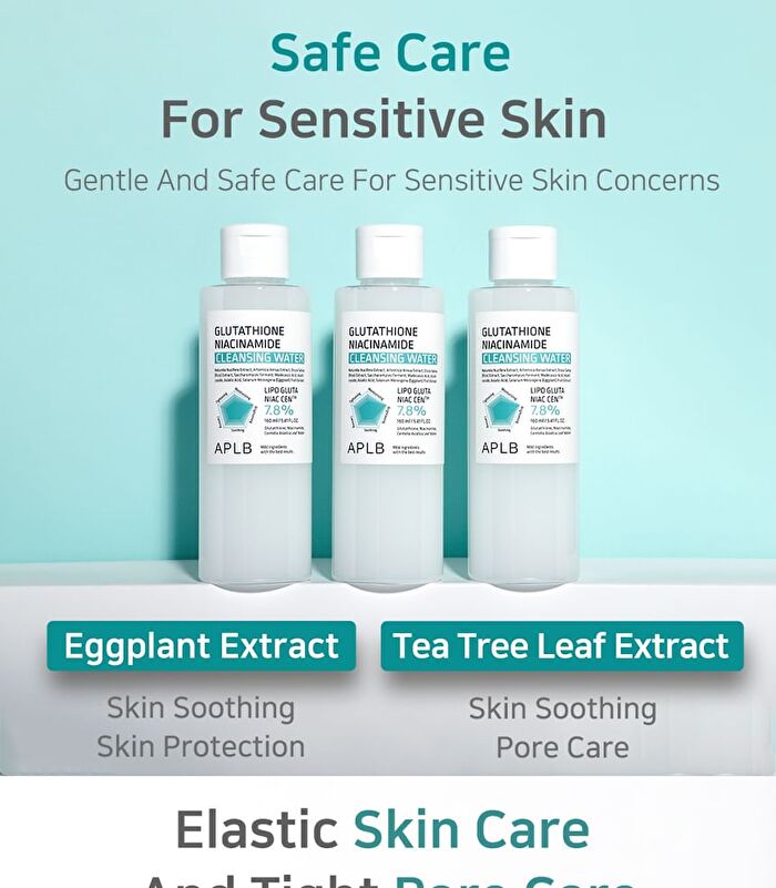 Aplb Glutathione Niacinamide Cleansing Water - 160ml