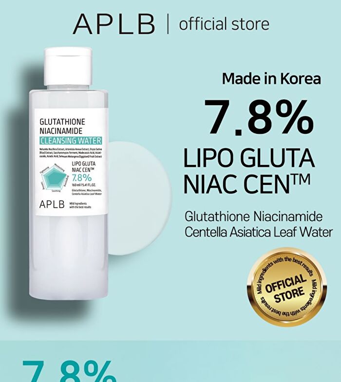 Aplb Glutathione Niacinamide Cleansing Water - 160ml