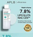 Aplb Glutathione Niacinamide Cleansing Water - 160ml