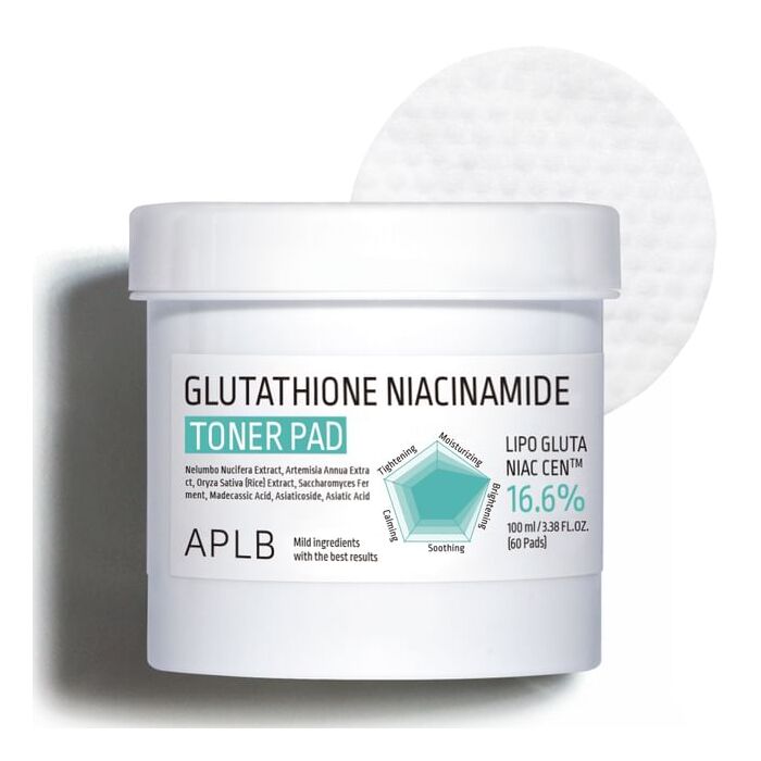 Aplb Glutathione Niacinamide Toner Pad - 100ml